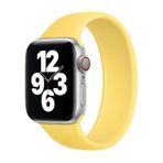 Bipower E2M KRD18 Apple Watch 42-44 mm Medium Sarı Silikon Akıllı Saat Kordonu