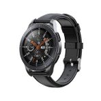 Bipower Huawei Watch 20MM KRD10 Deri Kordon Siyah
