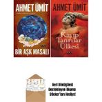 Bir Aşk Masalı + Kayıp Tanrılar Ülkesi / Ahmet Ümit 2 Kitap Set + Okuma Sticker'ları
