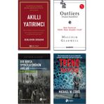 Bir Borsa Spekülatörünün Anıları + Trend Takipçisi + Akıllı Yatırımcı + Outliers (Çizginin Dışındakiler) - 4 Kitap Set