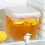 Bir Buzdolabı Limonata Meyve Demlik Ev Su Sebili Şişe Büyük Kapasiteli Soğuk Su Isıtıcısı Meyve Musluk (Yurt Dışından) - Renkli - Water Pots