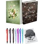 Bir Gönül Davası Ciltli ve Saklı Ciltli Pınar Salman 2'li Set + Hediyeli