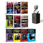 Bir İnsan Olarak Atatürk Seti - 10 Kitap ve Atatürk Büstü Gümüş