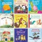 Bir Kabuğu Paylaşmak/Güzel Davranışlar/Sarıl Bana/Çekirdek ile Yumurta/En Güzel/Bavulumdaki Kırık Fincan/Dostlar Sokağı/Sıkı Dostlar Hiç Ayrılmaz/Bademin Yolculuğu/9 Kitap Set