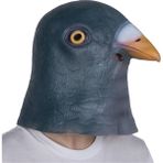 Bir Kuş Maskesi Yeni Güvercin Maskesi Lateks Kuş Kafası Cadılar Bayramı Süslü Elbise Cosplay Kostüm Tiyatro Prop Maskeleri Parti Doğum Günü Dekorasyon Tiyatro P (Yurt Dışından) - Renkli - Yok