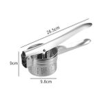 Bir Patates Ezici Pirinç Basın Patates Püresi Paslanmaz Çelik Kırma Patates Püresi Meyve Sebze Sıkacağı Basın Makinesi Sıkacağı (Yurt Dışından) - Potato Mashers & Ricers - Renkli