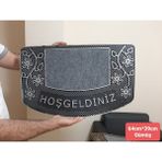 Bir Sürü Eşya Pak Market Kapı Önü Bina Önü Giriş Paspası Daire Giriş Kapısı Balkon Kapısı Paspası- Gümüş 64 cm x 39 cm