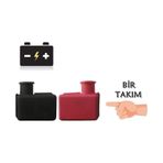 Bir Takım Akü Kutup Başı Koruma Lastiği + - Muhafaza Kapak