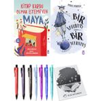 Bir Varlıkmış Bir Yoklukmuş ve Kitap Kurdu Olmak İstemeyen Maya 2'li Set - Kalem