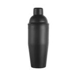 Biradlı 700 cl Çelik Siyah Kokteyl Shaker