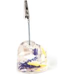 Biradlı Akrilik Kalpli Sipariş Tutucu