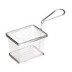 Biradlı BRD-YQ-03 Kare Tek Kulplu 10x7,5x7,5 cm Patates Sunum