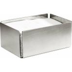 Biradlı Çelik Dispanser Peçetelik 9,5 x 14 x 6 cm