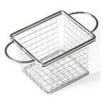 Biradlı Dikdörtgen Çift Kulplu 10 x 8,5 x 6,5 cm Patates Sunumu