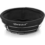 Biradlı HW-179B Yuvarlak Bezli Ekmek Sepeti