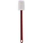 Biradlı Kırmızı 38 cm Silikon Yanmaz Spatula