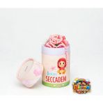 Bircan Kids Çocuklara özel silindir kumbara ve seccade seti - Açık Pembe - KIZ ÇOCUK