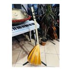 Bircan Müzik Özel Seri Ceviz Kısa Sap Bağlama+Softcase+Yedek Tel