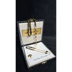 BİRCAN TASARIM Golden Rosary Premium Kutulu Kişiye Özel Altın Parçacıklı Tesbih Zaza Hediyeli.
