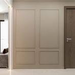 Birdeco Home Dekoratif Boyanabilir Montaja Hazır Duvar Çıtası,önceden Kesilmiş Astarlı Kendin Yap Kit (P1) - 1 Adet