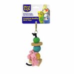 BirdLife Asılabilir Zilli Kardan Adam Kuş Oyuncağı 12cm (Karışık Renkli)