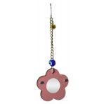 Birdlife BRD1076 Ahşap Çerçeveli Papatya Ayna Kuş Oyuncağı