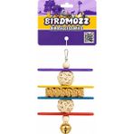 Birdmozz Premium Hasır Örgülü Çubuklu Kuş Oyuncağı