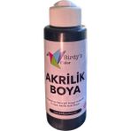 Birdys Color Siyah Akrilik Boya 120 ml Sanatsal Renkler
