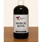 Birdy's Color Siyah Akrilik Boya 500GR