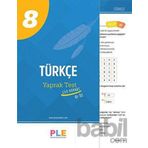 Birey PLE 8. Sınıf Türkçe 32 Yaprak Test Birey Yayınları