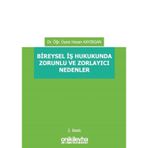 Bireysel İş Hukukunda Zorunlu ve Zorlayıcı Nedenler / On İki Levha Yayınları / 9786257598996