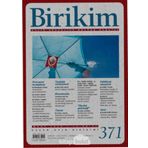 Birikim Aylık Sosyalist Kültür Dergisi Sayı: 371 Mart 2020