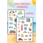 Birikiyedi 2 Sayfa Yaz Temalı Sticker Set Bullet Journal,defter,ajanda,laptop Için Uygun - Çok Renkli - 13X19,5 CM