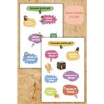 Birikiyedi İslam/Dini Temalı 2'Li Set İslami Sticker -Ajanda Laptop Tablet Defter Telefon Bullet Journal-Etiket