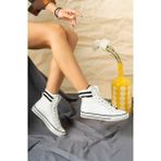 Birikon Bilekli Sneakers BYZ-SYH - Beyaz