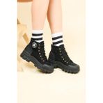 Birikon GUJA Kanvas Sneakers SİYAH - Siyah