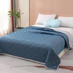 Birinci sınıf elmas kapitone yatak örtüsü, tek kişilik/kraliçe yatak için, ultra yumuşak koltuk kılıfı, 1200 x 230 cm, şık renkte zarif yatak takımı, ev dekoru için mükemmel