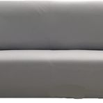 Birinci Sınıf Esnek Koltuk Kılıfı - 3 Kişilik Kanepeler için Yastık Kılıfı ve Elastik Alt Baskılı Tasarım (190-230 cm) Gri ve Kurulumu Kolay