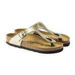 Birkenstock 1016108 Altın Classics Gizeh Bf Parmak Arası Kadın Terlik