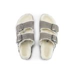 Birkenstock 1017403-20317 Gri Arizona Fell Vl Laf Erkek Terlik