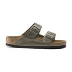 Birkenstock 1019377 Arizona Sfb Fl Wb Haki Erkek Terlik
