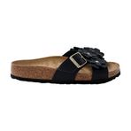 Birkenstock 1026734 Siyah Siena Flower Kadın Terlik