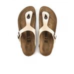 Birkenstock 943871-8234 Bej Gizeh BF SNDLT Unisex Terlik