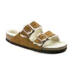 Birkenstock Arizona 1001135 Mink Fell Erkek Terlik