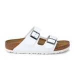 Birkenstock Arizona BF 552681 Unisex Terlik Beyaz