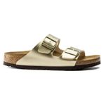 Birkenstock Arizona BF Triples 1016110 Kadın Terlik Altın