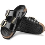 Birkenstock Arizona Big Buckle Nl High Shine Kadın Sandalet 1021476 - Siyah