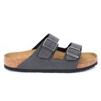 Birkenstock Arizona Birkibuc 1029134 Unisex Terlik Antrasit