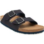 Birkenstock Arizona Bs Çift Bantli Vegan Lacivert Erkek Terlik 42