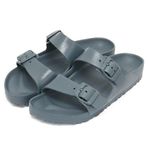 Birkenstock Arızona Eva Suya Dayanıklı Çift Bantlı Kadın Terlik 1031352 1031352, Bazalt Gri, 40